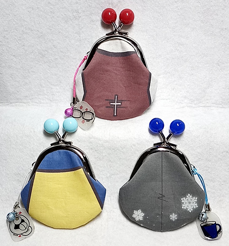 ライブラがま口小銭入れ(レオナルドタイプのみ在庫有り)