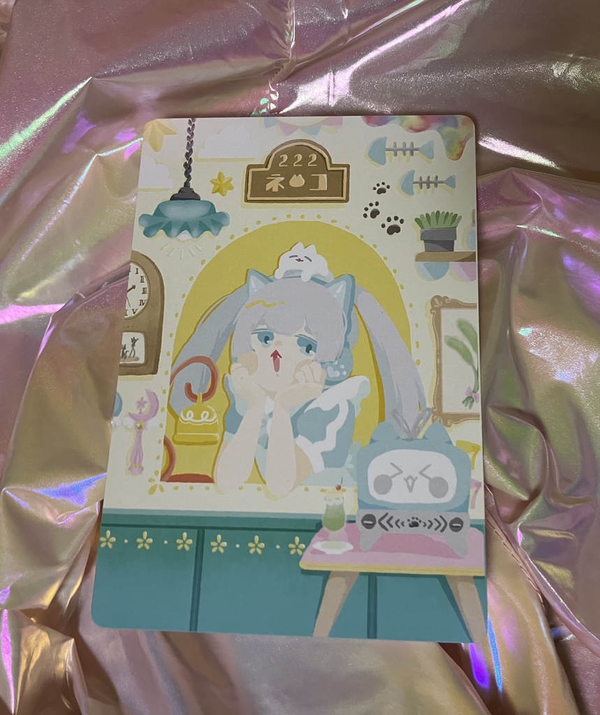 【ポストカード】ねこメイド