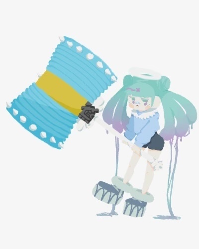 【ステッカー】ぴこぴこ