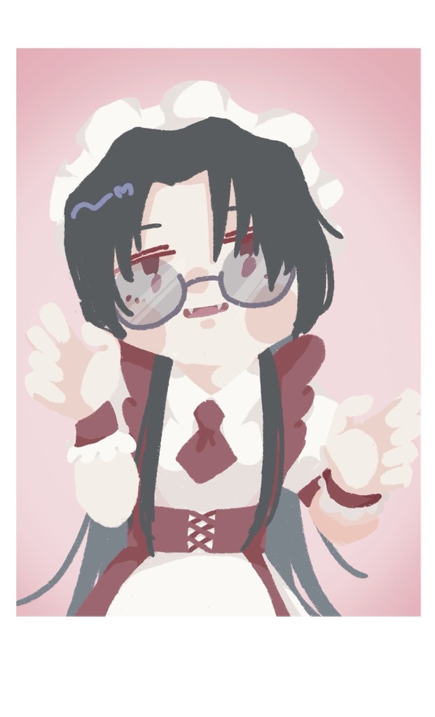 【単体売り】らくがきチェキ風カード4種