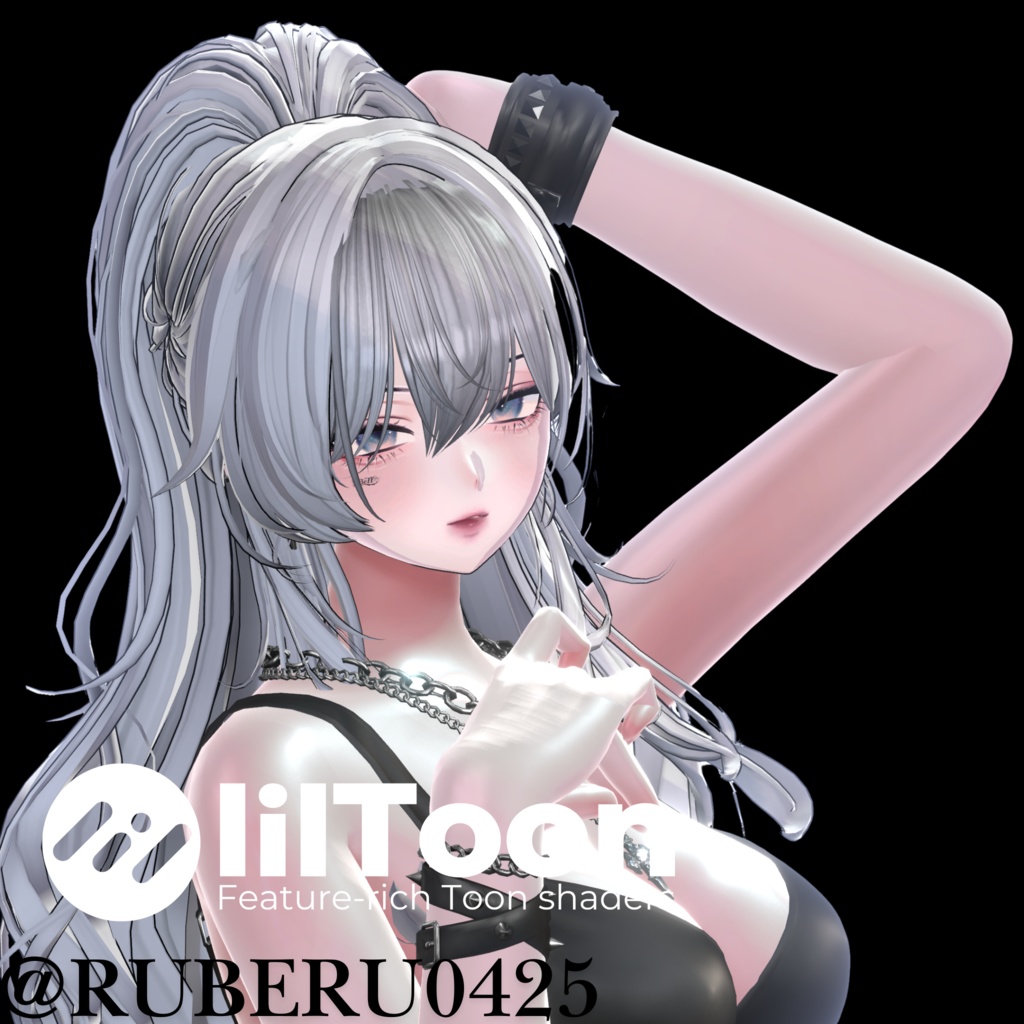 【 Real Skin 】Poiyomi&liltoon Material Preset リアル肌