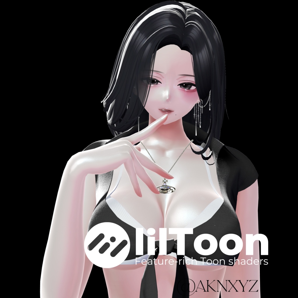 【 Real Skin 】Poiyomi&liltoon Material Preset リアル肌