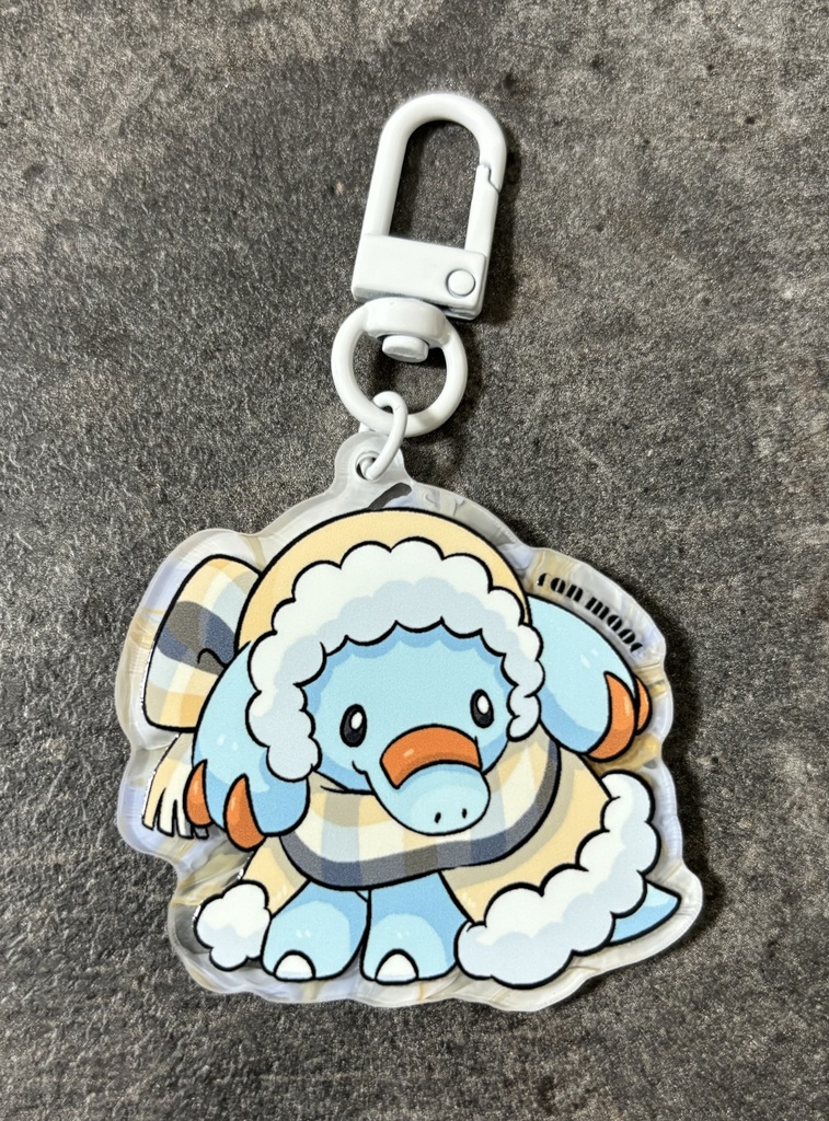 おめかしアクリルキーホルダー【あったか】