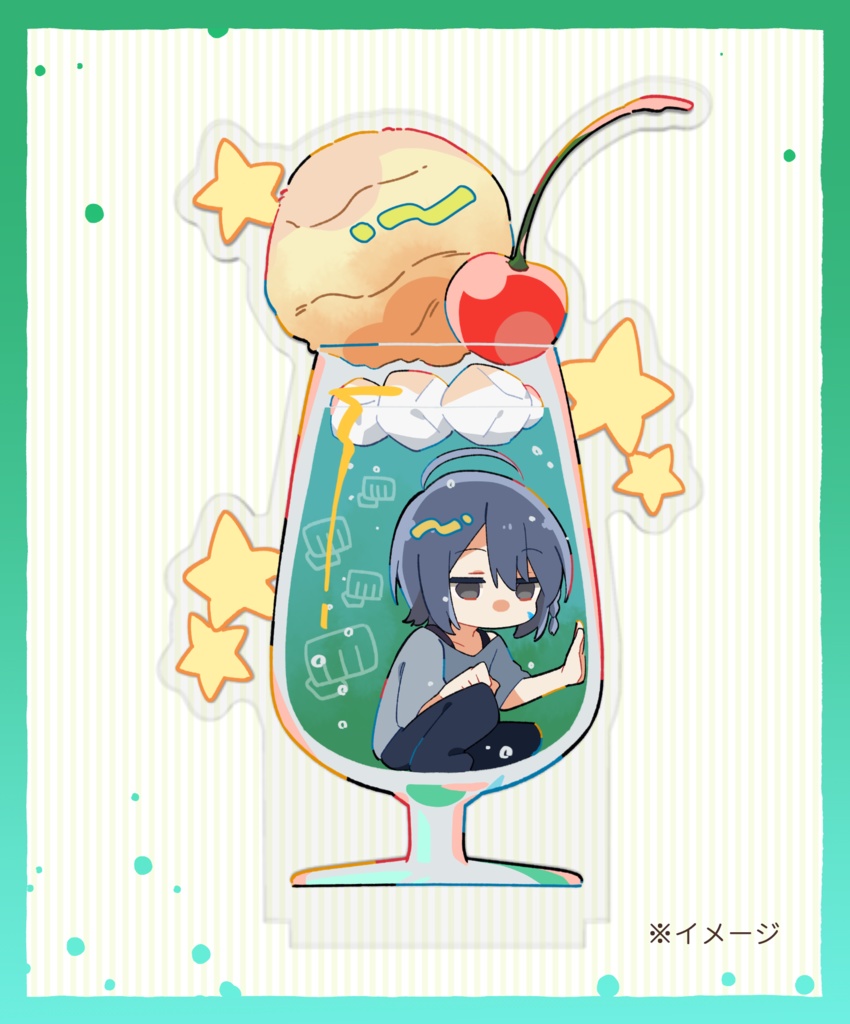 水又香inクリームソーダ_アクスタ