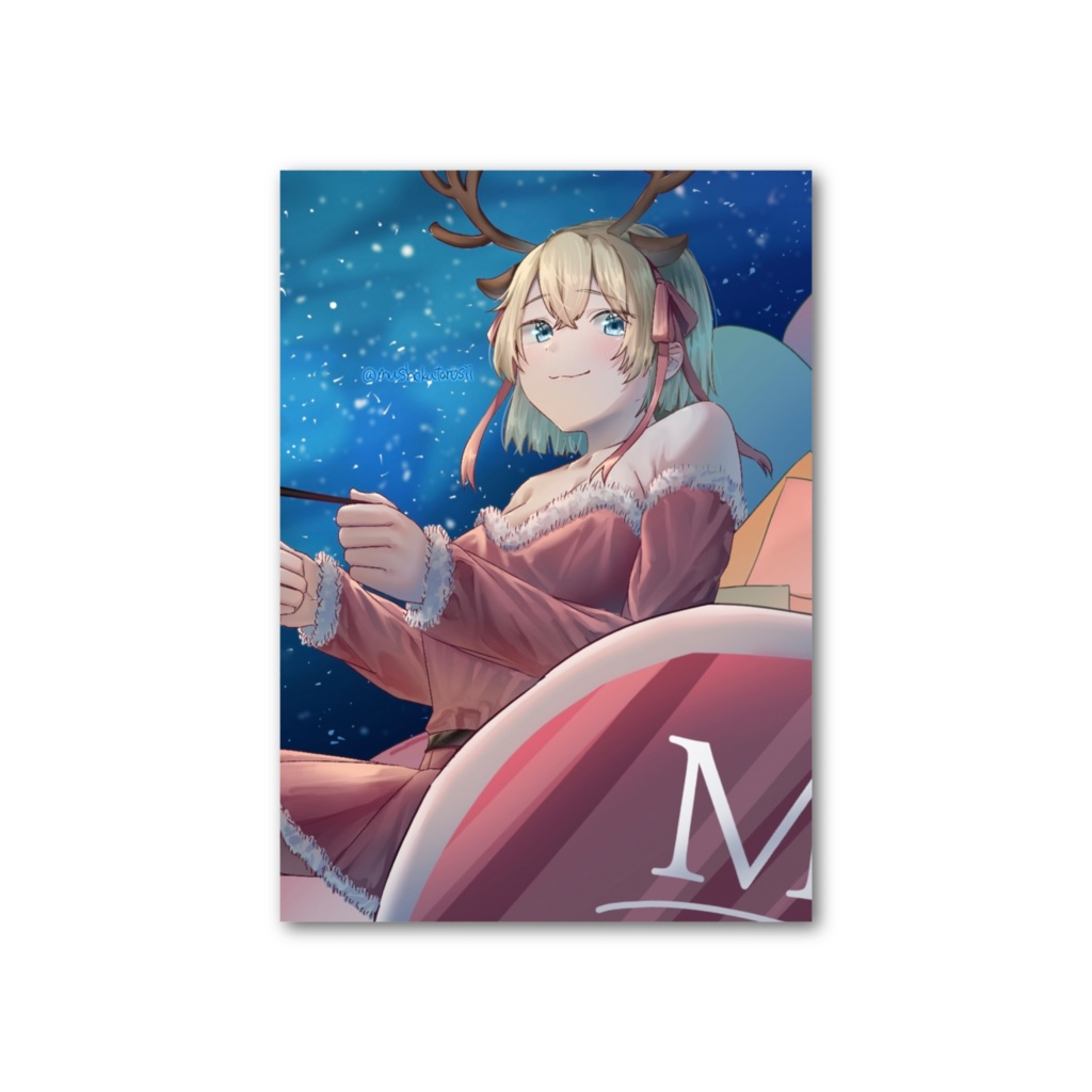 クリスマス2024フォト風カード