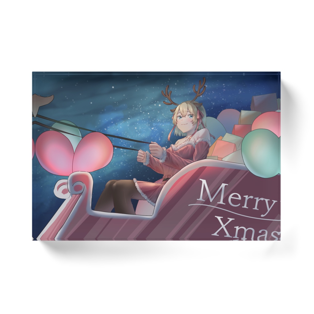 クリスマス2024アクリルブロック