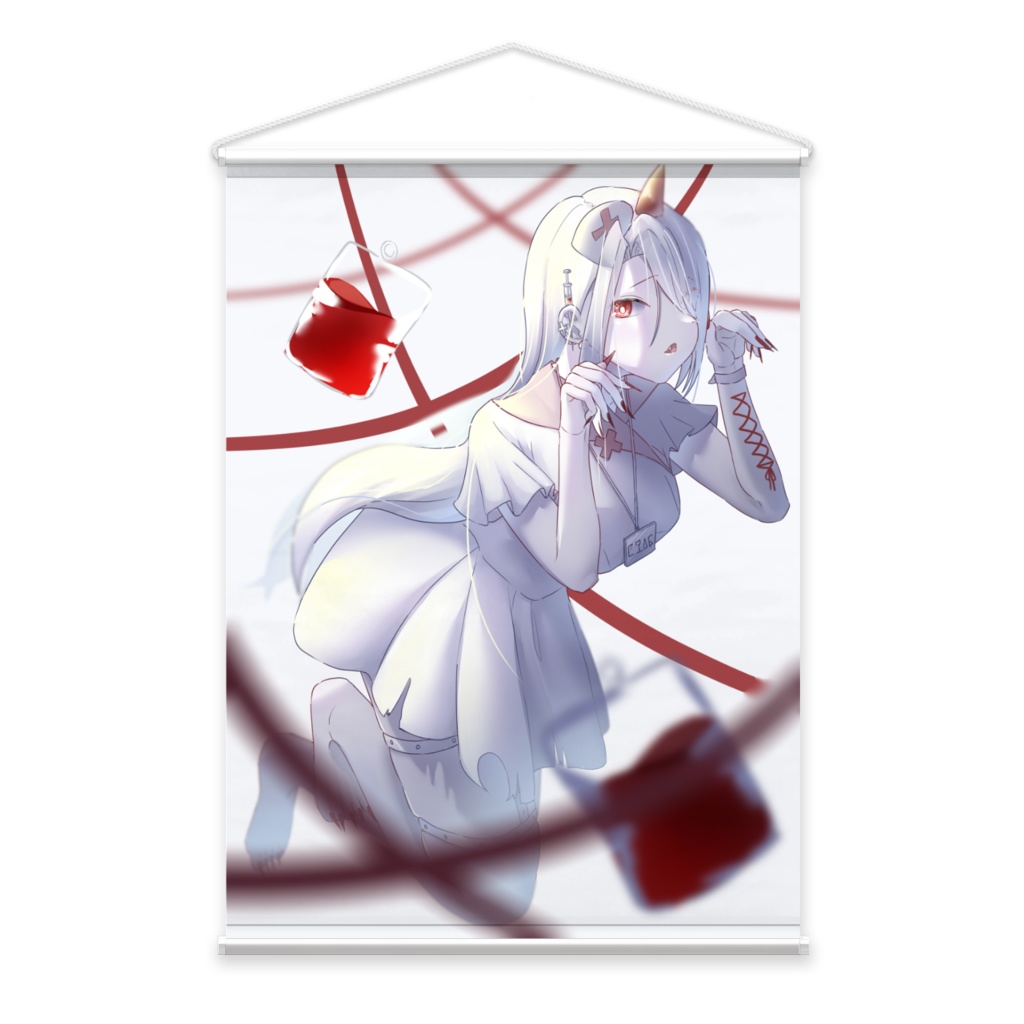 幽霊ナースタペストリー