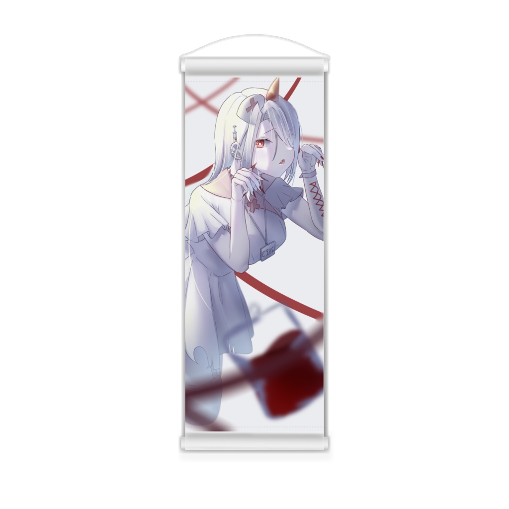 幽霊ナースミニタペストリー