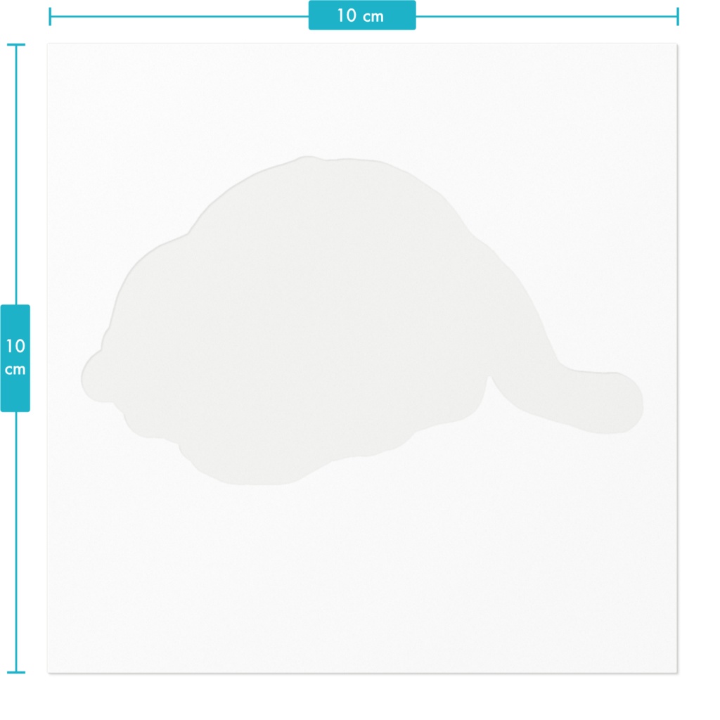 ごめん寝ステッカー 虎ver.