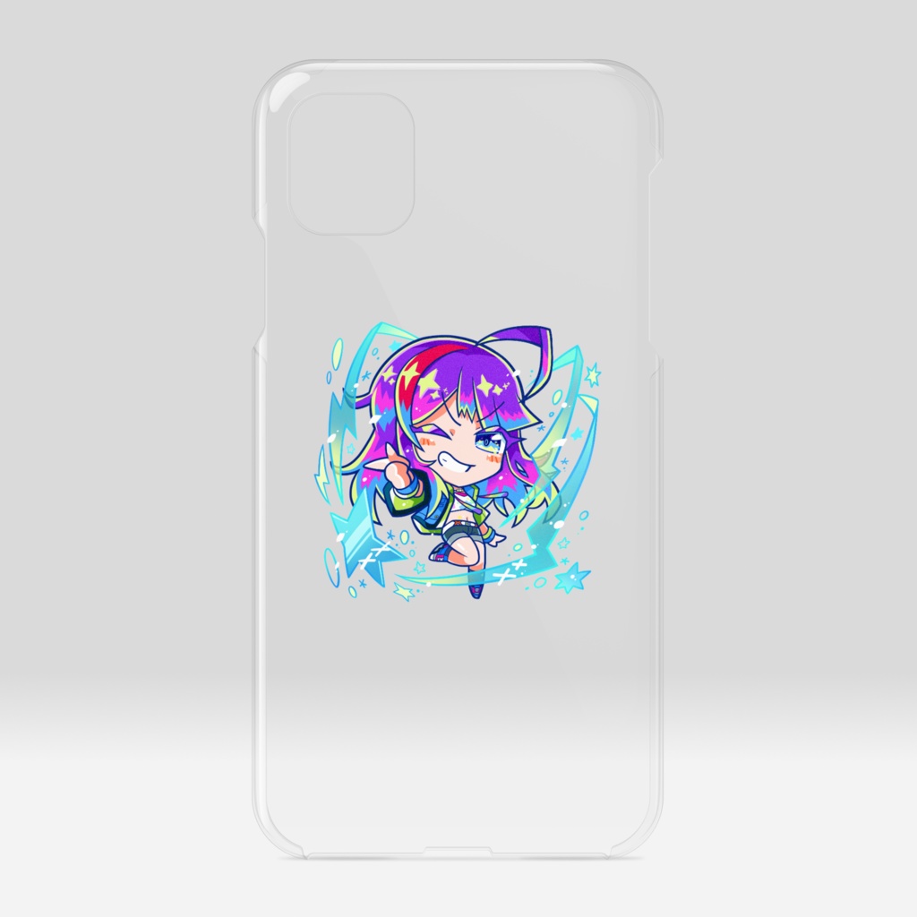 ✨新モデル✨ 月見里みや2.0 クリアiPhoneケース