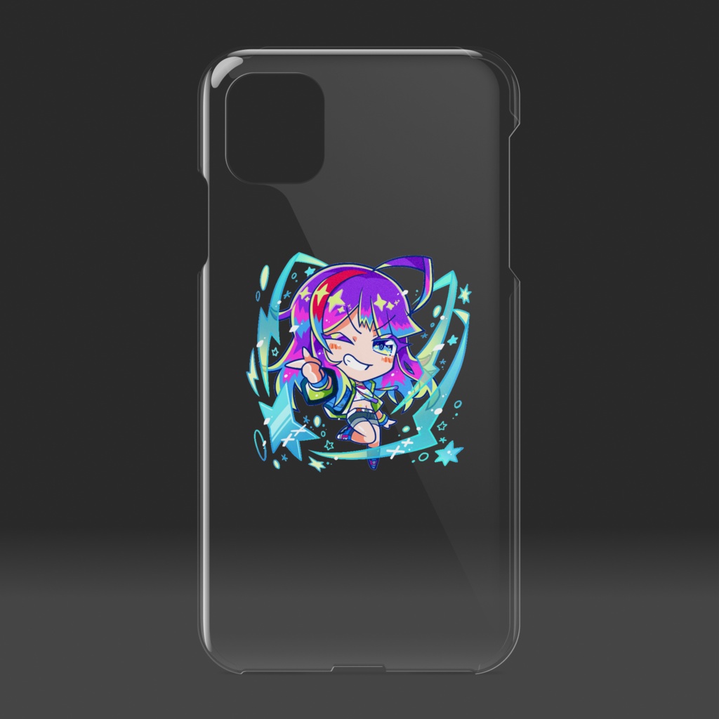 ✨新モデル✨ 月見里みや2.0 クリアiPhoneケース