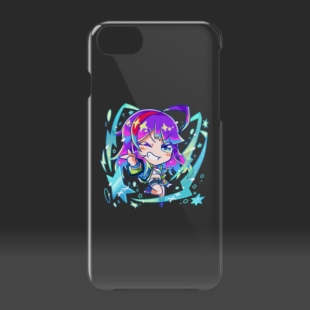 ✨新モデル✨ 月見里みや2.0 クリアiPhoneケース