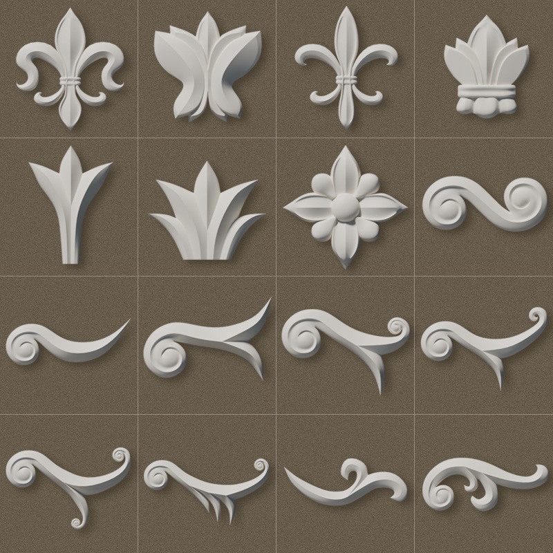 建築装飾系キットバッシュ01 Ver.1