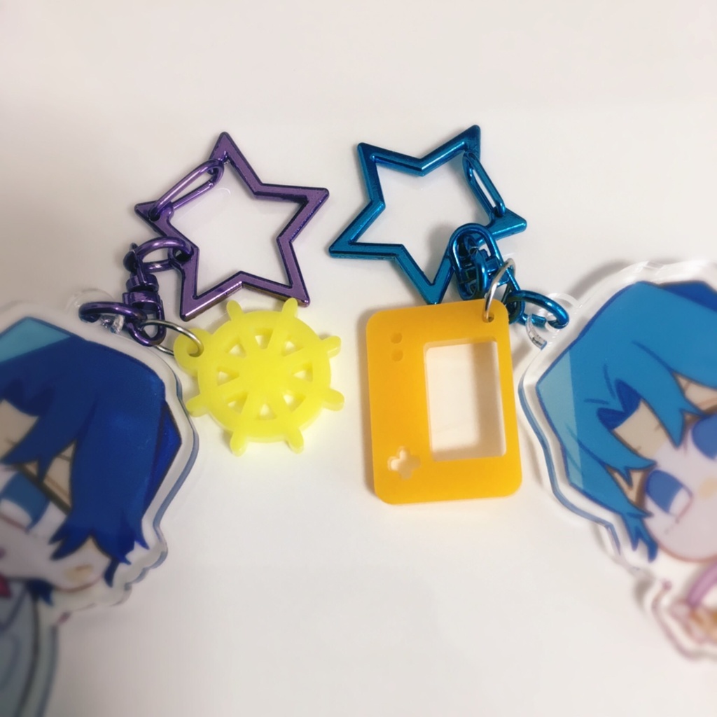 【EXシンジ】アクリルキーホルダー(台座付き)