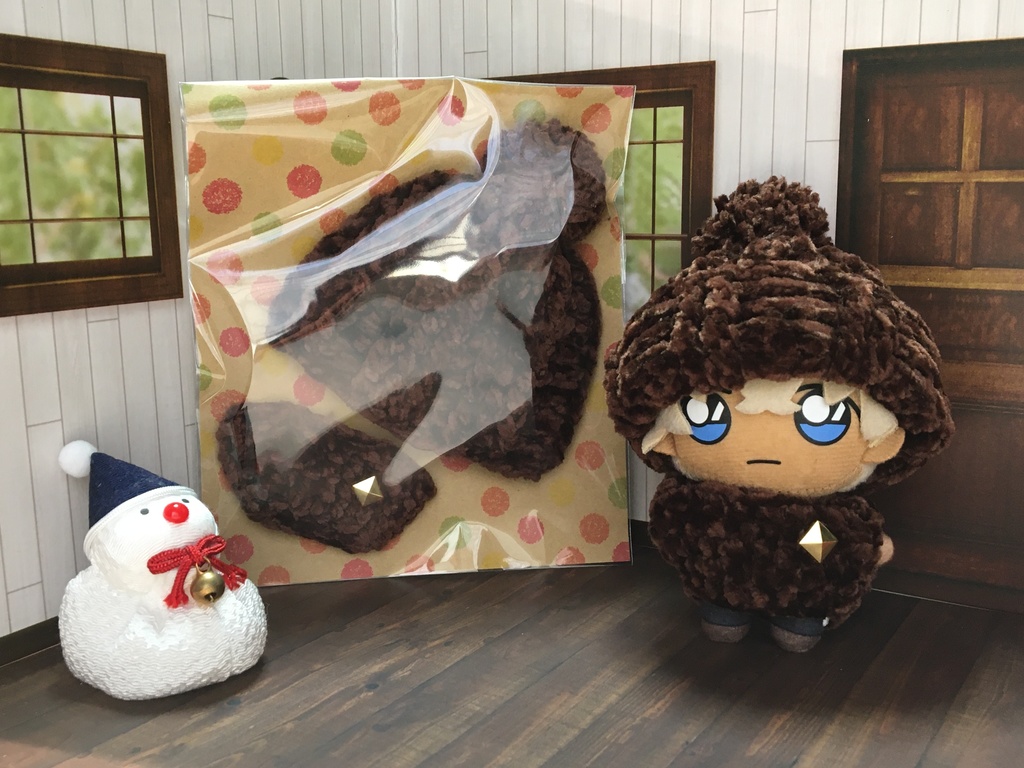 10cmぬい用 ポンポン帽子&セーター