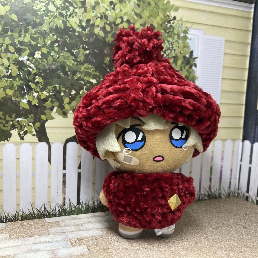 10cmぬい用 ポンポン帽子&セーター