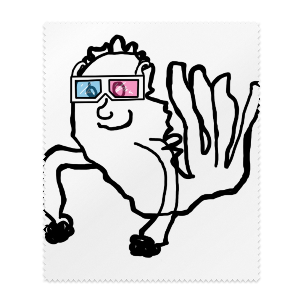 エビフライのメガネ拭き