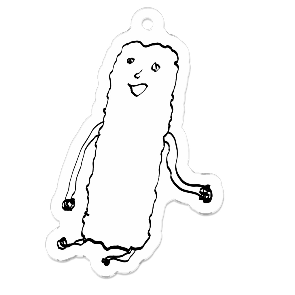 イカのテンプラアクキー