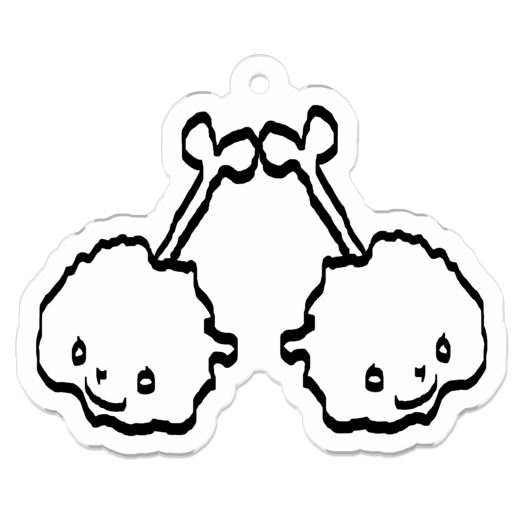 チューリップ唐揚げアクキー