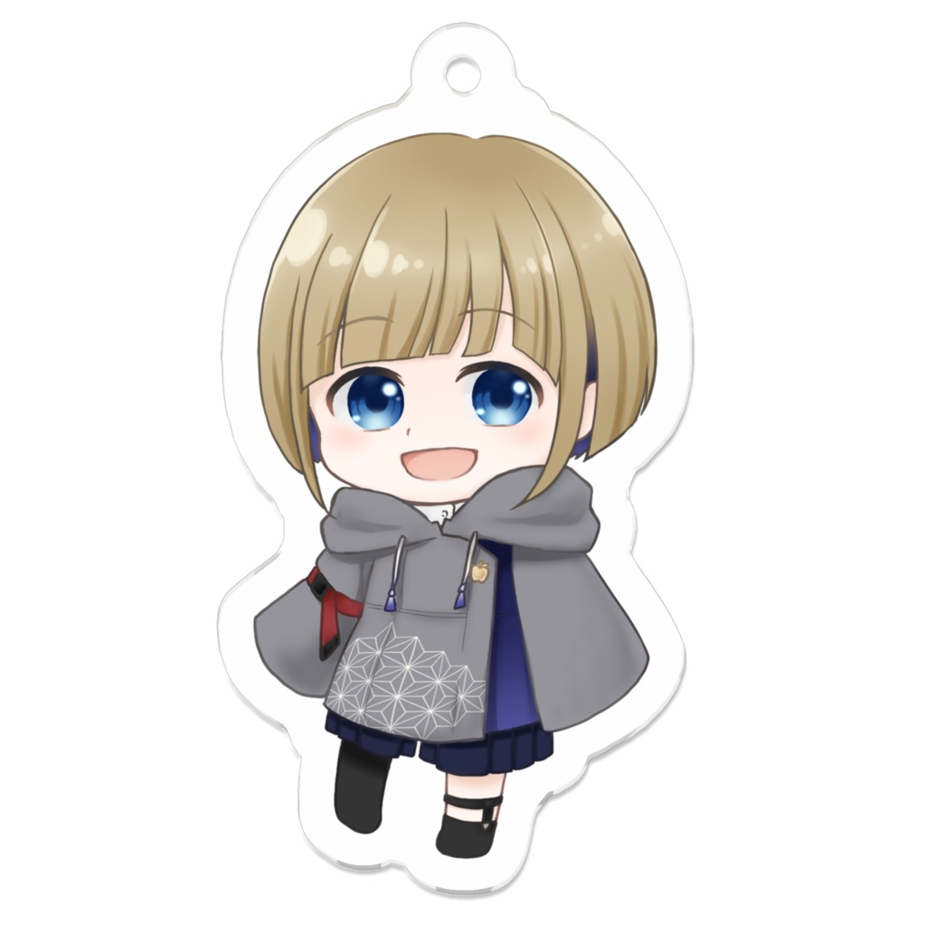 りんごパーカーver.アクリルキーホルダー