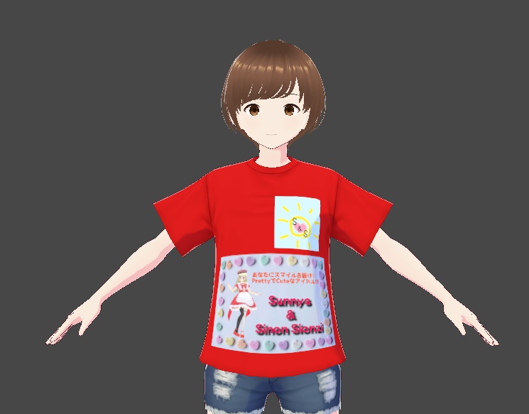 【無料】西園寺しのん Tシャツ