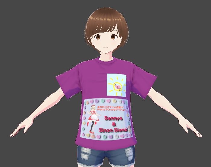 【無料】西園寺しのん Tシャツ