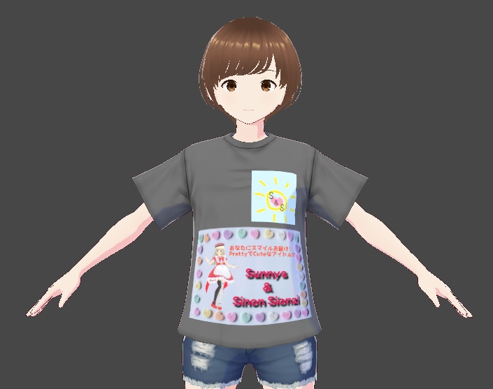 【無料】西園寺しのん Tシャツ