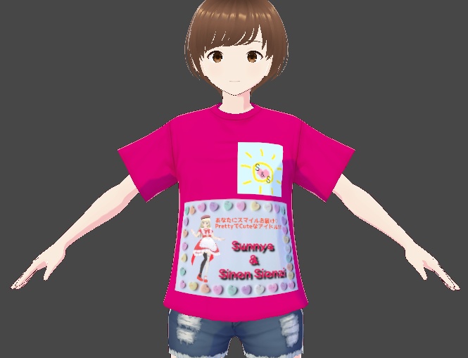 【無料】西園寺しのん Tシャツ