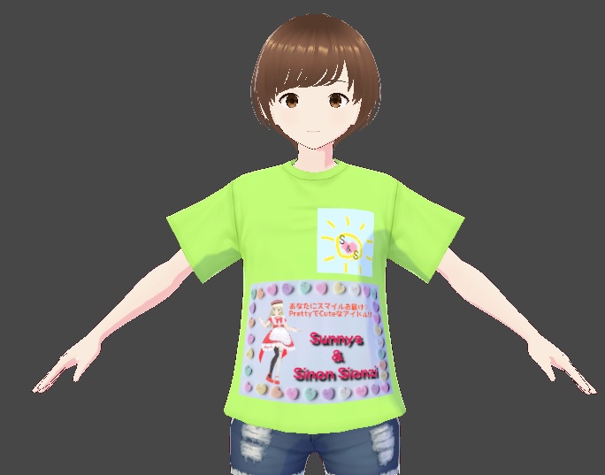 【無料】西園寺しのん Tシャツ