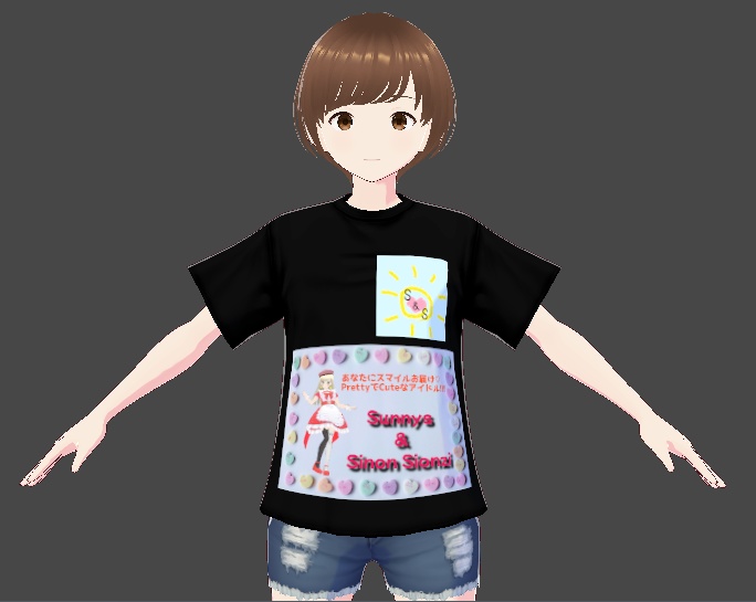 【無料】西園寺しのん Tシャツ