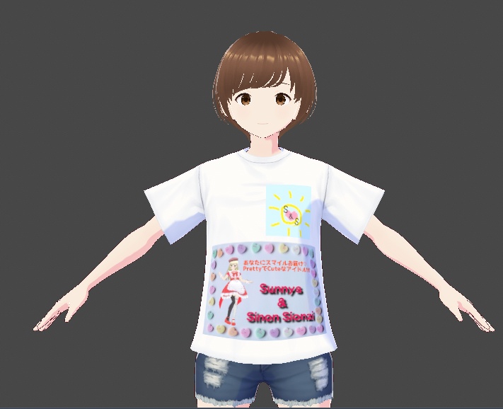 西園寺しのん　Tシャツ