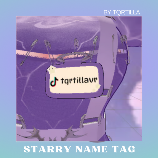 Starry Name Tag ✮⋆˙ 名札