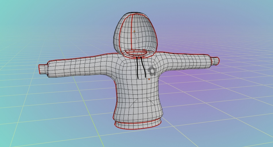 Comfy Hoodie/Sweater パーカー | beach, shark, and pikmin textures!