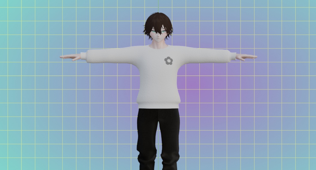 Comfy Hoodie/Sweater パーカー | beach, shark, and pikmin textures!