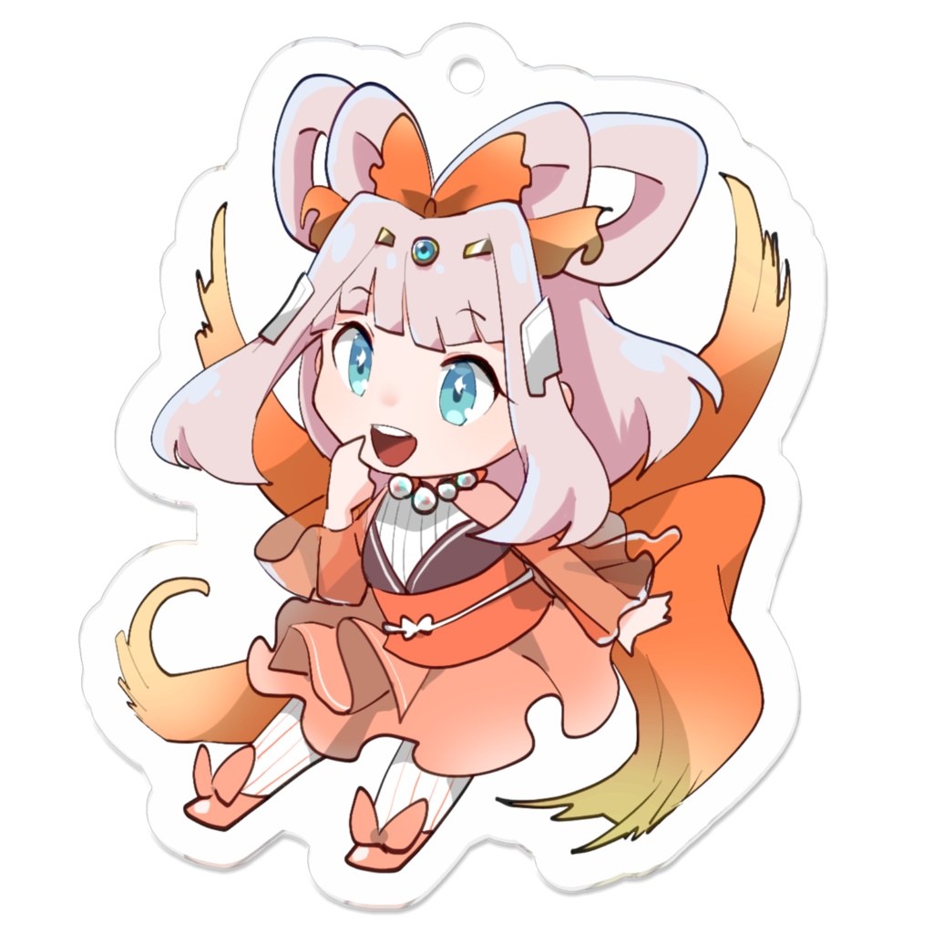 金魚衣装アクキー　5センチ