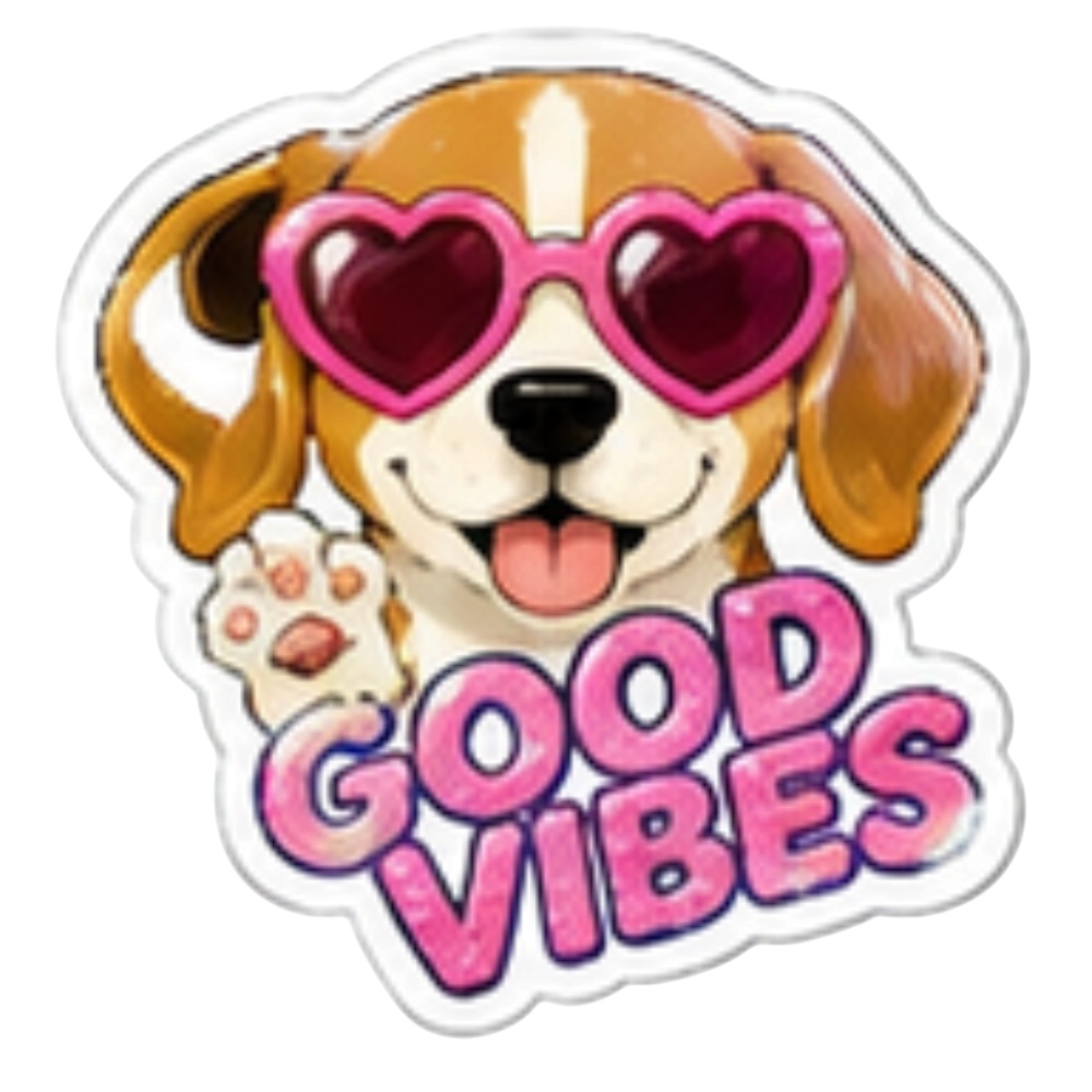 Y2K Beagle Mini Sticker Pack 
