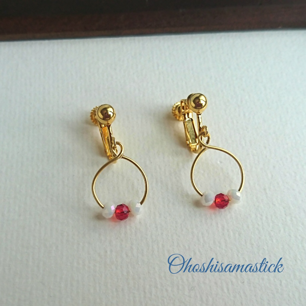 まあるい イヤリング