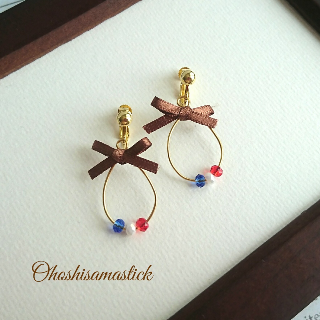 リボンボン♡イヤリング