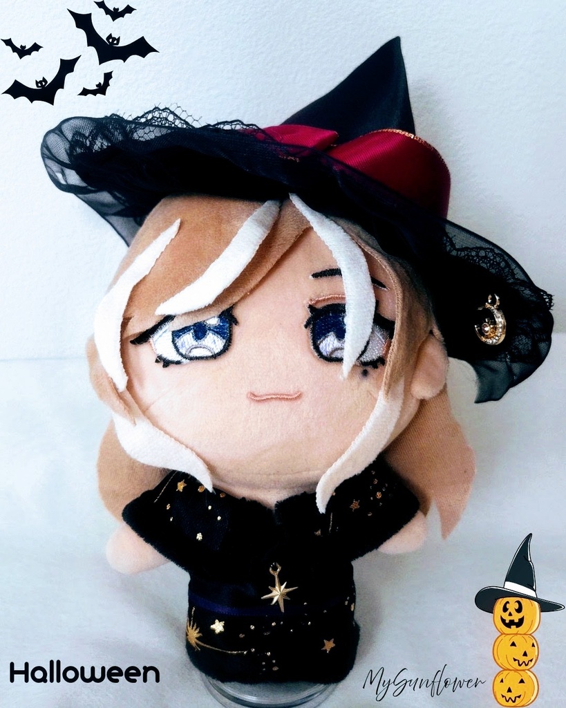 【新作】15~17センチぬい服　見習い魔女🪄のハロウィンおでかけセット