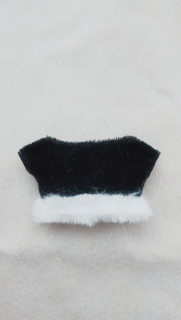 10センチ〜12センチぬい服 ベロアファー付きジャケット🧥