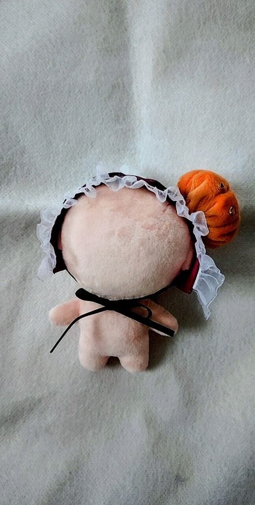 10cm〜用ヘッドドレス ハロウィン かぼちゃ🎃付きヘッドドレス 調整可能