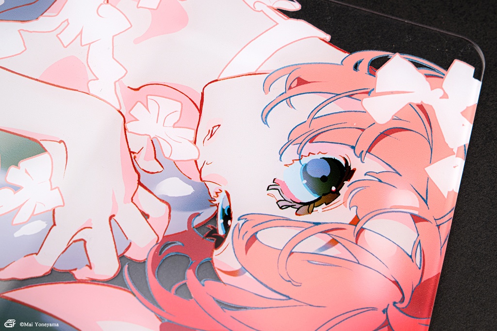 【先行予約】米山舞 x GAF|アクリルマウスパッド TOY-RIBBON