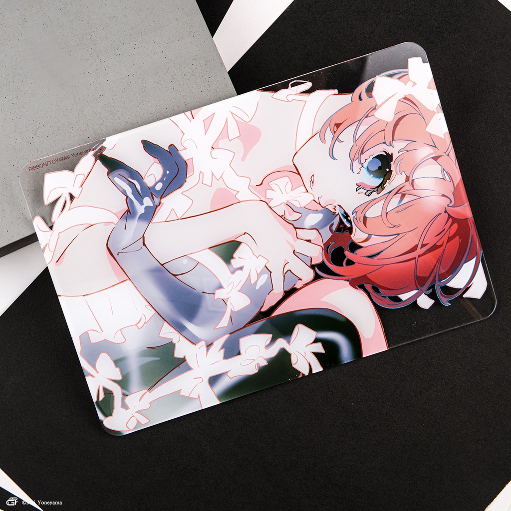 【先行予約】米山舞 x GAF|アクリルマウスパッド TOY-RIBBON