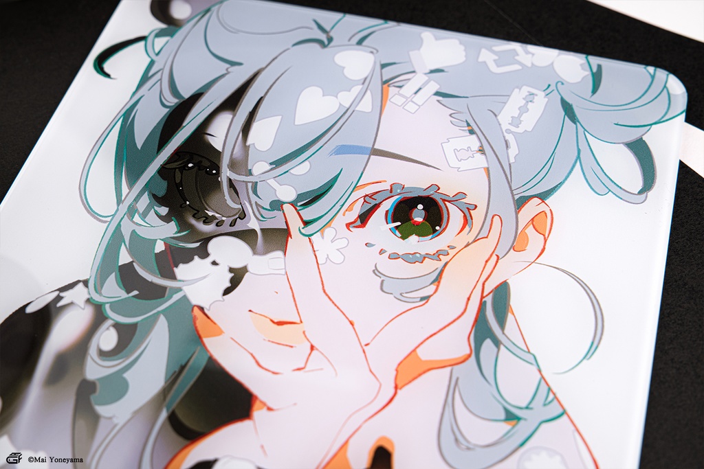 【先行予約】米山舞 x GAF|アクリルマウスパッド TOY-SEAL