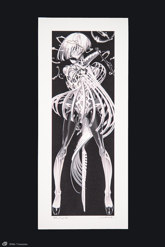 【作家直筆サイン入り】米山舞 x GAF|版画 BIO - BONE(Edition Limited)