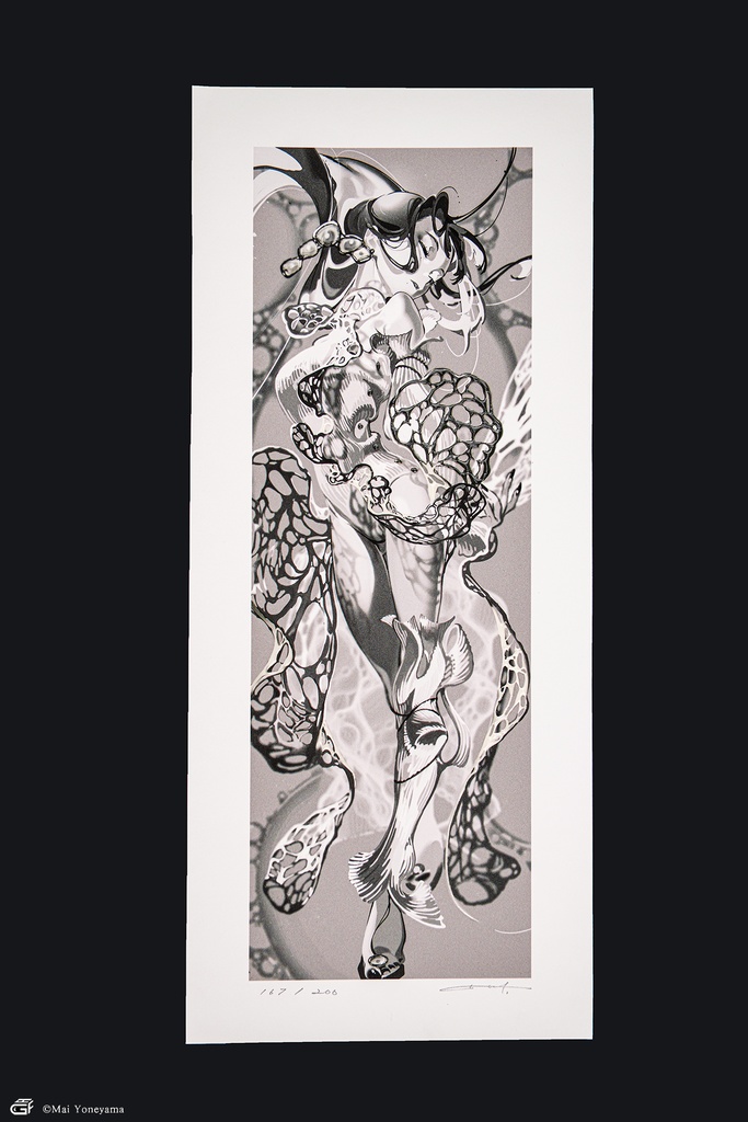 【作家直筆サイン入り】米山舞 x GAF|版画 BIO - CELL(Edition Limited)