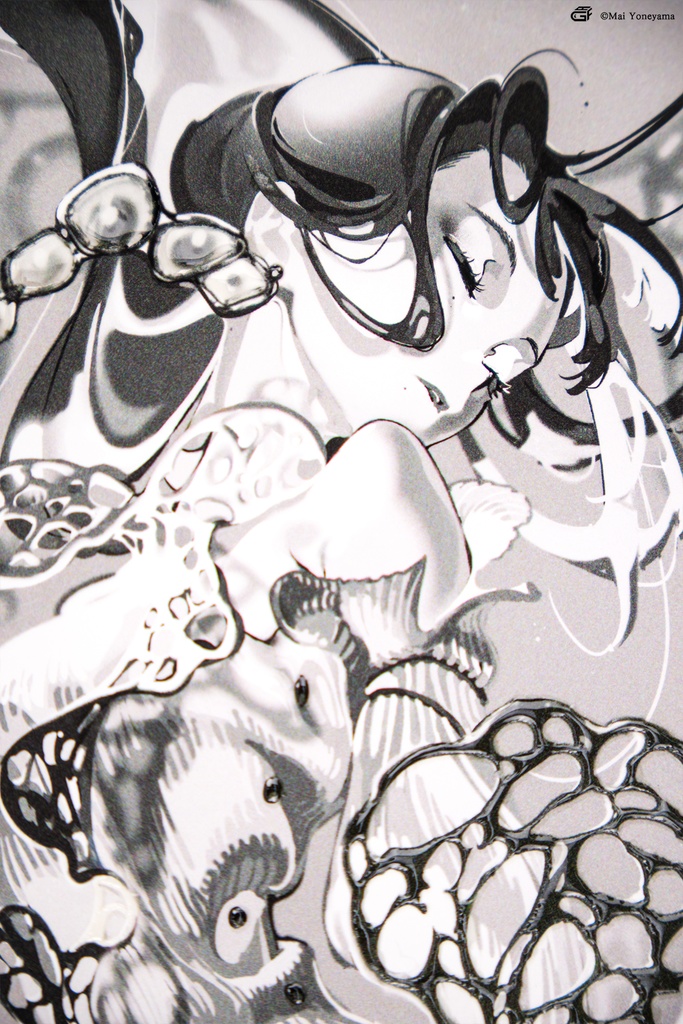 【作家直筆サイン入り】米山舞 x GAF|版画 BIO - CELL(Edition Limited)