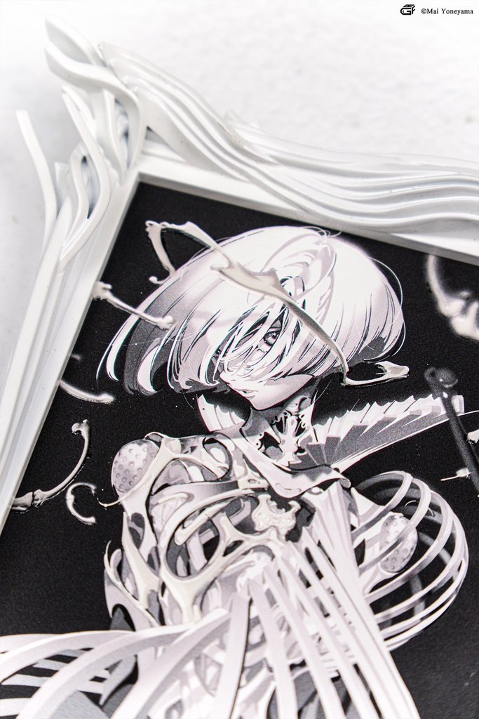 【作家直筆サイン入り】米山舞 x GAF|特製額版画 BIO - BONE(Edition Limited)