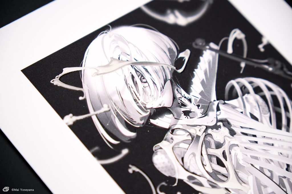 【作家直筆サイン入り】米山舞 x GAF|特製額版画 BIO - BONE(Edition Limited)