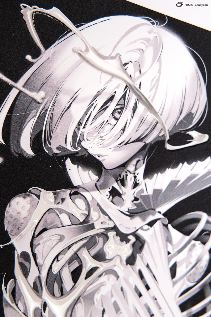 【作家直筆サイン入り】米山舞 x GAF|特製額版画 BIO - BONE(Edition Limited)